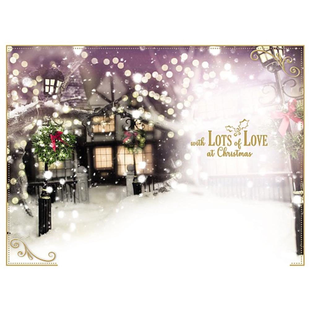 3D Holographic Wonderful Daughter Me to You Bear Christmas Card Extra Image 1